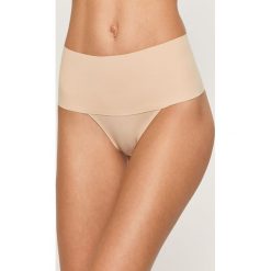 Spanx - Stringi modelujące Undie-Tectable. Majtki damskie Spanx, s, bez wzorów, z elastanu. Za 139,90 zł.