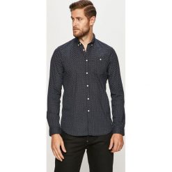 Tom Tailor Denim - Koszula. Niebieskie koszule męskie TOM TAILOR DENIM, s, bez wzorów, z elastanu, casualowe, button down, z długim rękawem. Za 129,90 zł.