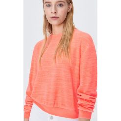 Sweter o sportowym kroju - Pomarańczowy. Pomarańczowe swetry damskie Sinsay, s, bez wzorów, sportowe, bez rękawów, bez kaptura. W wyprzedaży za 25,99 zł.