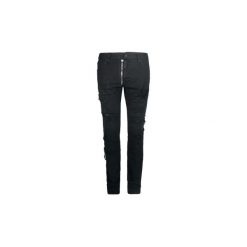Spodnie z pięcioma kieszeniami Dsquared S71LB0354. Czarne spodnie męskie Dsquared, s, bez wzorów. Za 1399,00 zł.