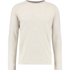 Swetry klasyczne męskie: Springfield FINE Sweter beige
