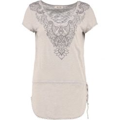 T-shirty damskie: Uno Piu Uno SIRIS Tshirt z nadrukiem pearl