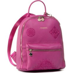 Plecak DESIGUAL - 20SAKP14 3063. Różowe plecaki damskie Desigual, bez wzorów, ze skóry ekologicznej. W wyprzedaży za 279,00 zł.
