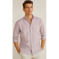 Mango Man - Koszula Kodak. Niebieskie koszule męskie marki Mango Man, s, w paski, z bawełny, casualowe, button down, z długim rękawem. Za 139,90 zł.
