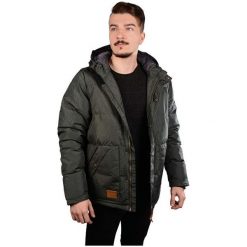 Meatfly Męska Kurtka Chubby 2 Mns Jacket B - Light Gray Heather (Rozmiar L). Brązowe kurtki męskie marki Meatfly, l. W wyprzedaży za 216,00 zł.