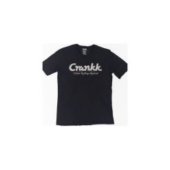 Basic Black. Czarne t-shirty męskie Crankk, s, z nadrukiem, z bawełny, bez kołnierzyka. Za 89,00 zł.