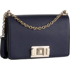Torebka FURLA - Mimi' 1033396 B BVA6 Q26 Blue Notte. Niebieskie torebki klasyczne damskie Furla, bez wzorów, ze skóry, klasyczne, bez dodatków. W wyprzedaży za 619,00 zł.