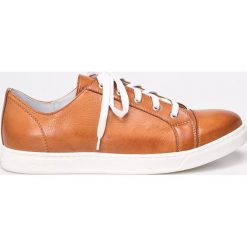 Gino Rossi - Buty. Szare bez kategorii marki Gino Rossi, ze skóry, na sznurówki. W wyprzedaży za 219,90 zł.