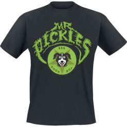 T-shirty męskie z nadrukiem: Mr. Pickles Logo T-Shirt czarny