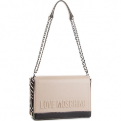 Torebka LOVE MOSCHINO - JC4136PP16LX110A Nero/Cav.Zebra. Brązowe torebki klasyczne damskie Love Moschino, z motywem zwierzęcym, ze skóry. Za 1349,00 zł.