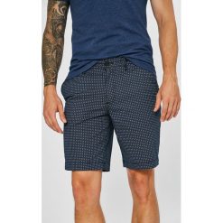 Armani Exchange - Szorty. Niebieskie spodenki i szorty męskie marki Armani Exchange, bez wzorów, z elastanu, casualowe. W wyprzedaży za 299,90 zł.