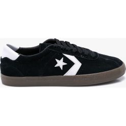 Converse - Tenisówki. Czarne trampki męskie marki Converse, ze skóry, na sznurówki. W wyprzedaży za 259,90 zł.