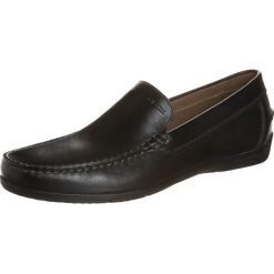 Creepersy damskie: Geox SIMON Półbuty wsuwane black