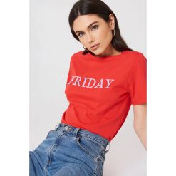 T-shirty damskie: Trendyol T-shirt Every Day – Red