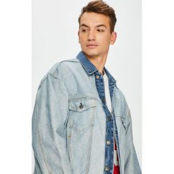 Levi's Made & Crafted - Kurtka. Niebieskie płaszcze męskie Levi's® Made & Crafted, s, bez wzorów, z bawełny, krótkie, bez kaptura. W wyprzedaży za 399,90 zł.