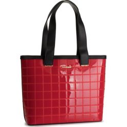 Torebka MONNARI - BAG8320-005 Red With Black. Czerwone torebki klasyczne damskie Monnari, z aplikacjami, ze skóry ekologicznej, klasyczne, duże, zdobione, bez dodatków. W wyprzedaży za 199,00 zł.