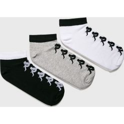 Kappa - Skarpetki (3-pack). Żółte skarpetki damskie Kappa, bez wzorów, z elastanu. W wyprzedaży za 24,90 zł.