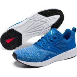 Puma NRGY Comet Indigo Bunting White 44,5. Niebieskie buty sportowe męskie Puma, z materiału, bez zapięcia, do biegania. W wyprzedaży za 215,00 zł.