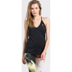 Reebok - Top. Szare topy sportowe damskie Reebok, l, z dzianiny, bez rękawów. W wyprzedaży za 99,90 zł.