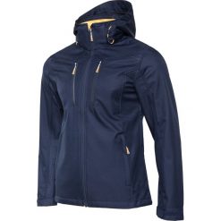 Softshell męski SFM003 - denim melanż. Niebieskie kurtki męskie 4f, xl, melanż, z materiału. W wyprzedaży za 129,99 zł.