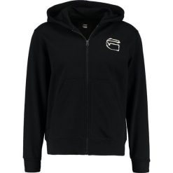 Kardigany męskie: GStar MONTHON HOODED ZIP Bluza rozpinana dark black