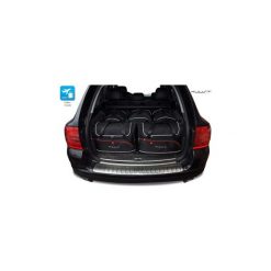 PORSCHE CAYENNE, 2002-2010 TORBY DO BAGAŻNIKA 5 SZT KJUST - 7033012. Torby podróżne KJUST, bez wzorów, z kauczuku, klasyczne. Za 1299,00 zł.