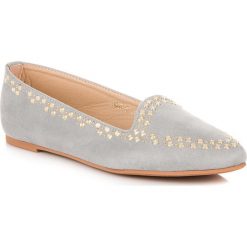 Baleriny damskie: Zamszowe baleriny HEAVEN