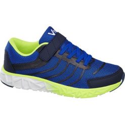 Buciki niemowlęce chłopięce: sportowe buty dziecięce Vty niebieskie