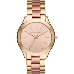 Zegarek MICHAEL KORS - Slim Runway MK3493 2T Gold/Rose/Gold. Żółte zegarki damskie marki Michael Kors. Za 849,00 zł.