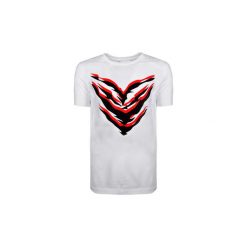T-shirty z krótkim rękawem Roberto Cavalli HYX17T JE046. Białe t-shirty męskie Roberto Cavalli, xl, bez wzorów, bez kołnierzyka, krótkie. Za 199,00 zł.