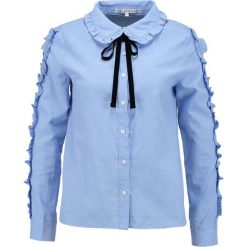 Koszule damskie: English Factory RUFFLE DETAIL Koszula dusty blue