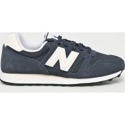 New Balance - Buty WL373NVB. Niebieskie buty sportowe damskie New Balance, bez wzorów, ze skóry, sportowe. W wyprzedaży za 219,90 zł.