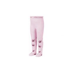 Sterntaler Rajstopy dziewczęce Korony różowe - różowy/pink - Gr.Moda (6 - 24 miesięcy ). Różowe rajstopy dziewczęce marki Sterntaler, z elastanu. Za 49,00 zł.