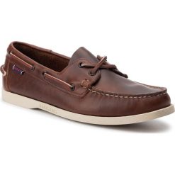 Mokasyny SEBAGO - Docksides Portland Waxed 70000G0 Brown 900. Pomarańczowe mokasyny męskie Sebago, ze skóry, eleganckie. W wyprzedaży za 519,00 zł.