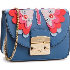 Torebka FURLA - Metropolis Papillon 966307 B BOU1 K58 Genziana e. Niebieskie torebki klasyczne damskie Furla, ze skóry. W wyprzedaży za 1129,00 zł.