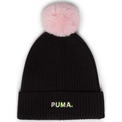 Czapka PUMA - Shift Beanie 022348 01 Puma Black/Bridal Rose. Czarne czapki damskie Puma, na zimę, bez wzorów, z poliesteru. Za 99,99 zł.
