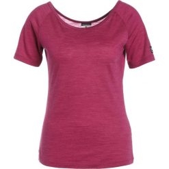 Super.natural ESSENTIAL SCOOP NECK TEE Tshirt basic loganberry melange. Fioletowe topy sportowe damskie marki super.natural, s, z materiału. W wyprzedaży za 156,75 zł.