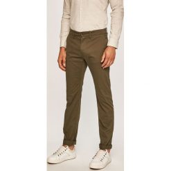 Tom Tailor Denim - Spodnie. Szare spodnie męskie TOM TAILOR DENIM, bez wzorów, z elastanu. W wyprzedaży za 89,90 zł.
