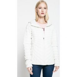 The North Face - Kurtka. Białe kurtki damskie marki The North Face, s, z poliesteru, z kapturem. W wyprzedaży za 399,90 zł.