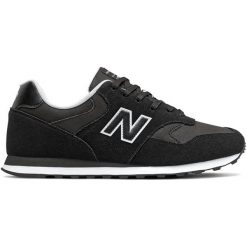 NEW BALANCE > ML393LK1. Czarne buty sportowe męskie New Balance, z zamszu, bez zapięcia, tenisowe. Za 299,99 zł.