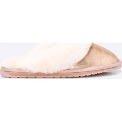 Emu Australia - Kapcie Jollie Metallic. Pomarańczowe kapcie damskie marki EMU Australia, z wełny. Za 359,90 zł.