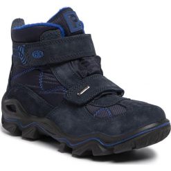Śniegowce PRIMIGI - GORE-TEX 4393400 D Navy. Niebieskie śniegowce chłopięce Primigi, bez zapięcia, gore-tex. W wyprzedaży za 249,00 zł.