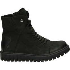 Botki - 2144110 BLACK. Czarne botki damskie skórzane Venezia. Za 399,00 zł.