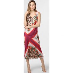 Liu Jo Collection - Sukienka damska, różowy. Różowe sukienki damskie Liu Jo Collection, na co dzień, z nadrukiem, bez kołnierzyka, bez rękawów, proste. Za 899,95 zł.