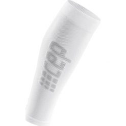 Opaski Kompresyjne Cep Ultralight Calf Sleeves M Szaro-Białe. Szare skarpetki męskie CEP, bez wzorów, z materiału. Za 149,99 zł.