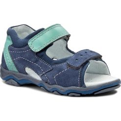 Sandały MIDO - 329 Niebieski/Mięta. Niebieskie sandały chłopięce marki Mido, z materiału. Za 139,00 zł.