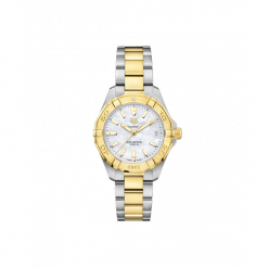 ZEGAREK TAG HEUER AQUARACER LADY QUARTZ WBD1320.BB0320. Żółte zegarki damskie TAG HEUER, złote. Za 8890,00 zł.