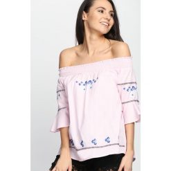 Różowa Bluzka Not Myself. Różowe bez kategorii marki Born2be, m. Za 24,99 zł.