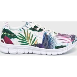 Desigual - Buty. Buty sportowe damskie Desigual, bez wzorów, z materiału, sportowe. W wyprzedaży za 199,90 zł.