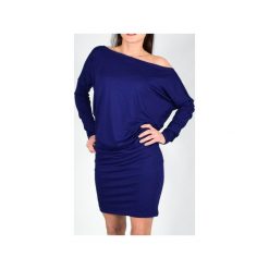 KATIA - XS - 4XL _ dzianinowa sukienka. Pomarańczowe sukienki damskie Collibri, xl, bez wzorów, z dzianiny, bez kołnierzyka, z długim rękawem, długie, dopasowane. Za 159,00 zł.